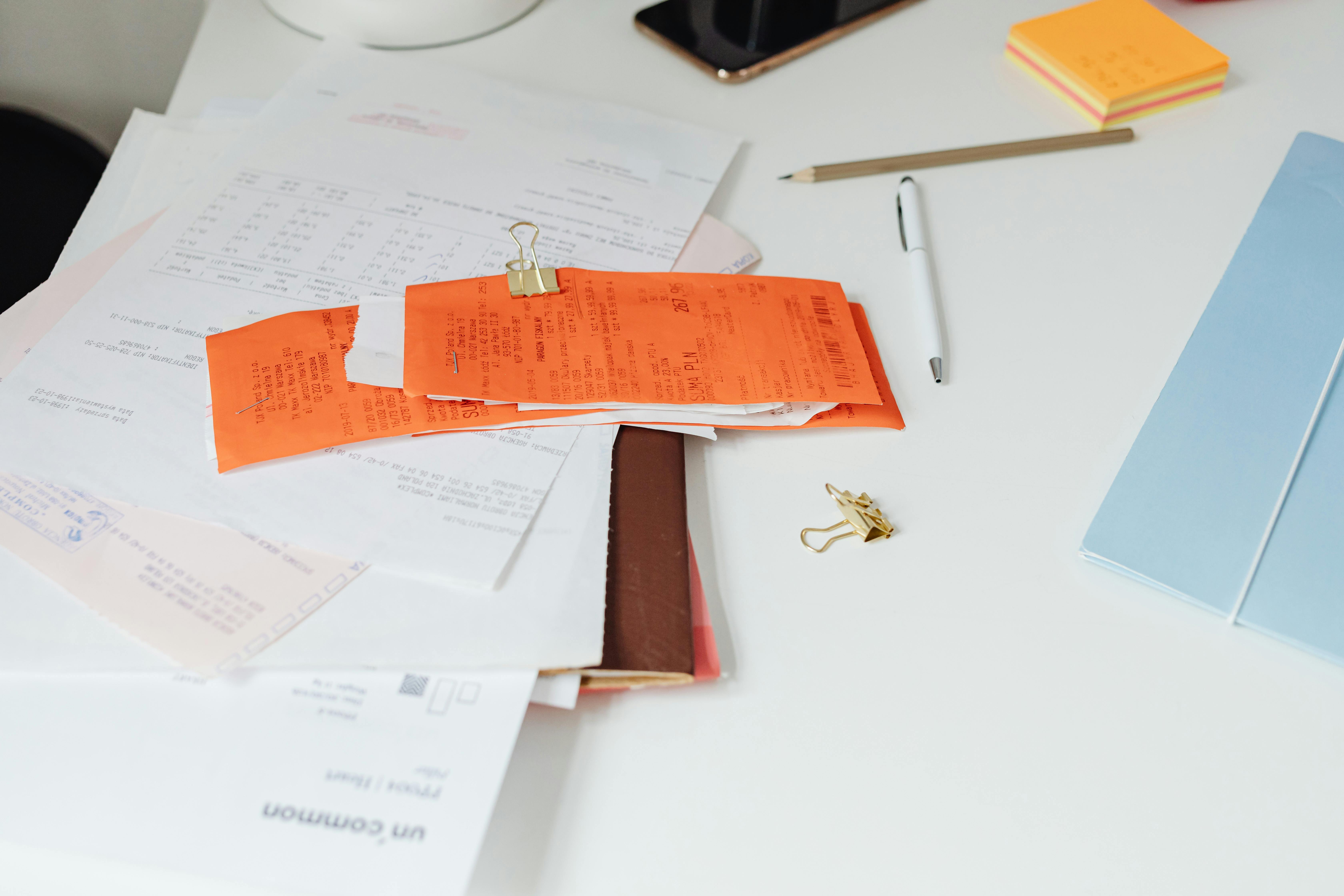 Get Your Records and Receipts Up to Date