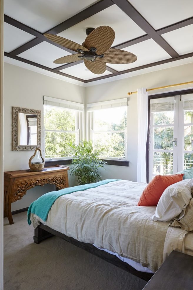 The Balinese style bedroom