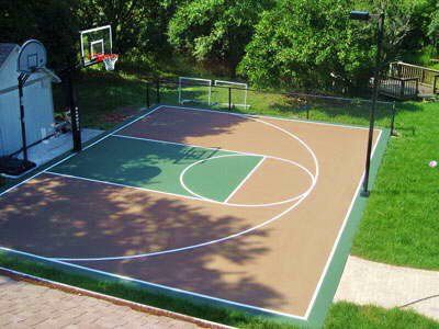 Basketball Court Concrete