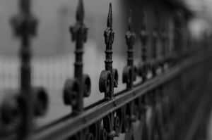wrought iron fencing