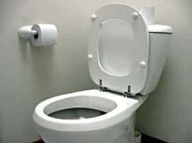 low flow toilet