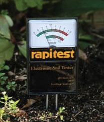 electronic soil tester