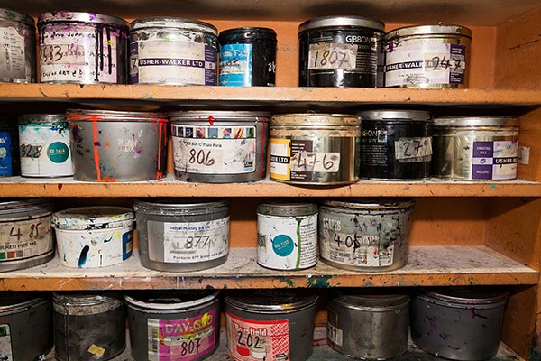 paint storage