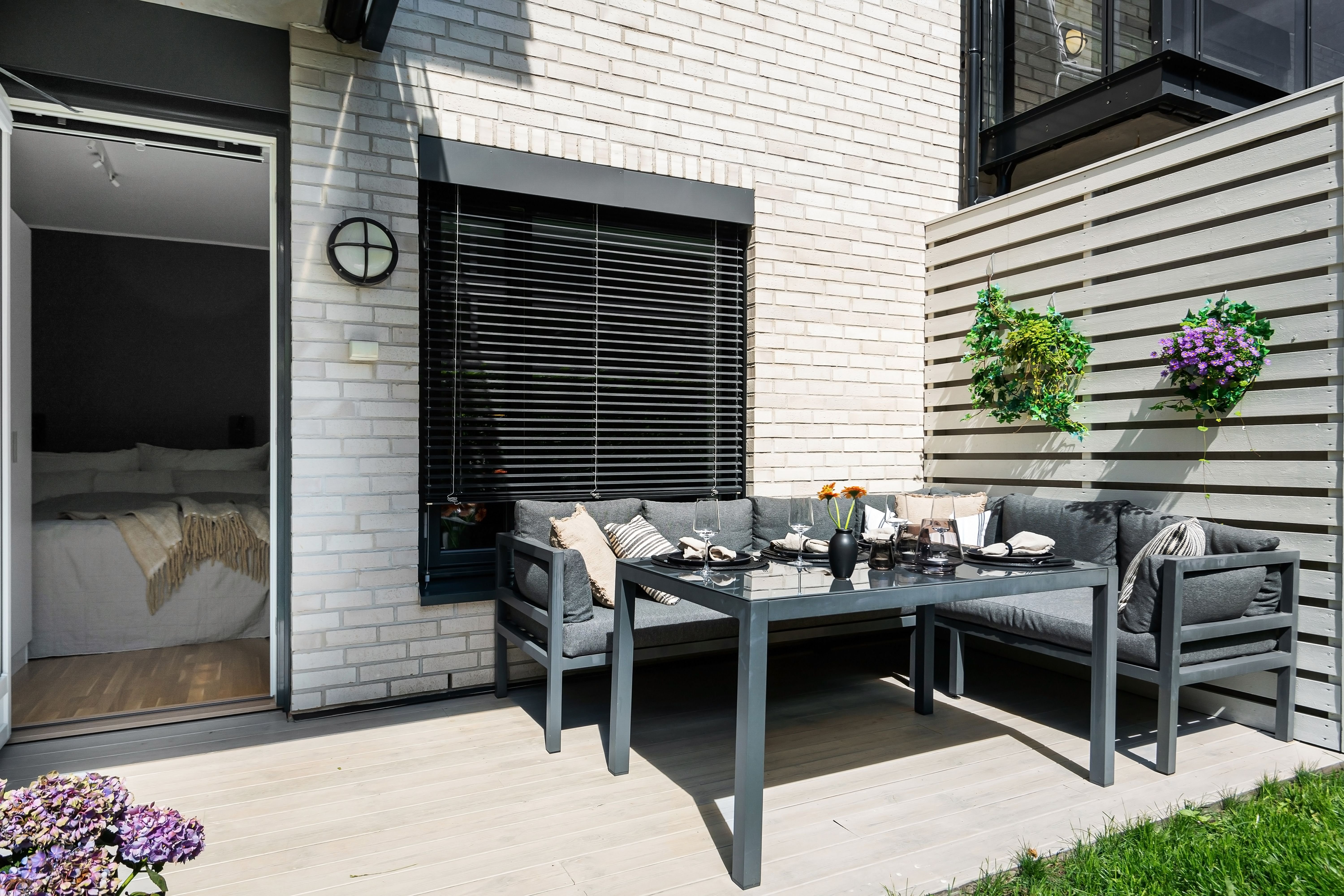 Review outdoor areas and emergency access