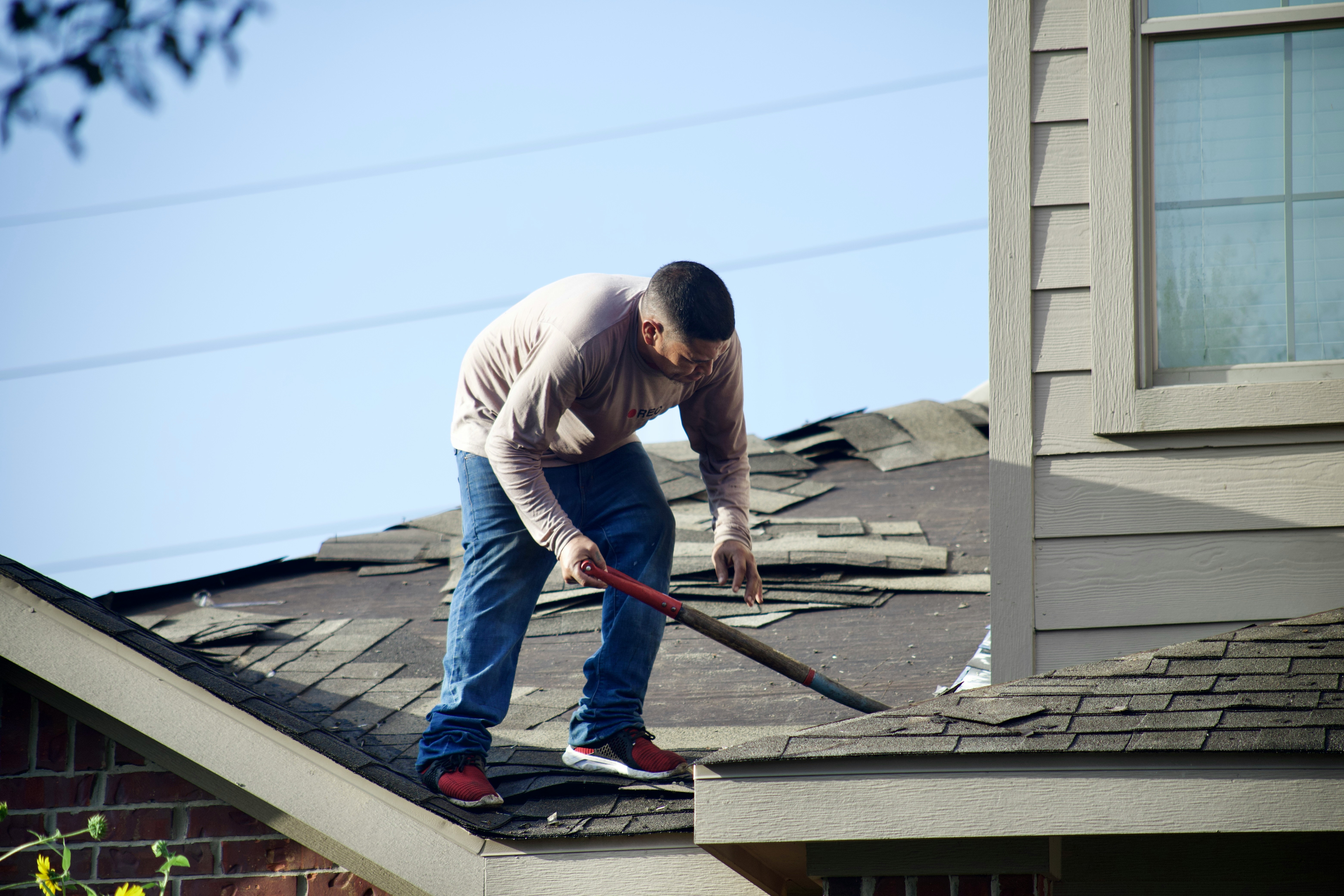 Roofers in Winter