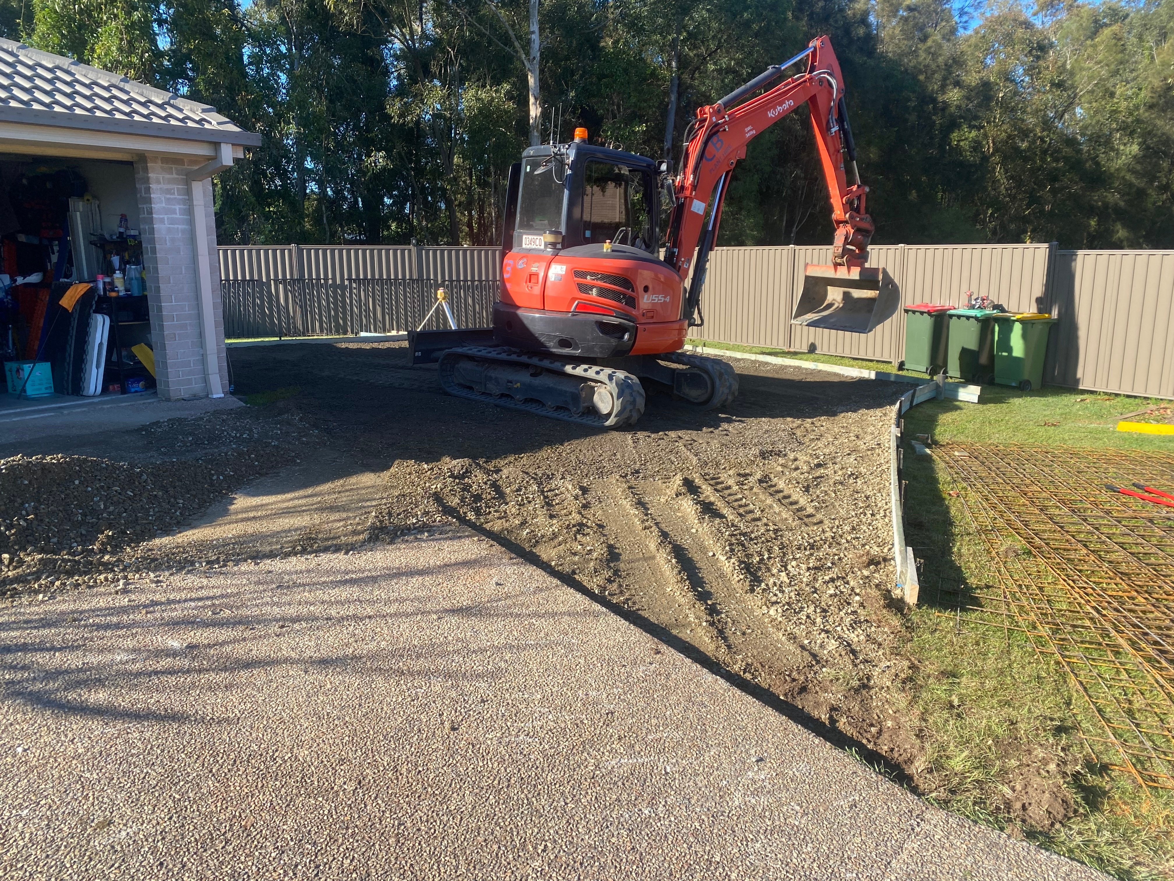 Spreading fill - Barry