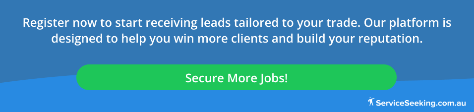 Secure more jobs by joining ServiceSeeking today
