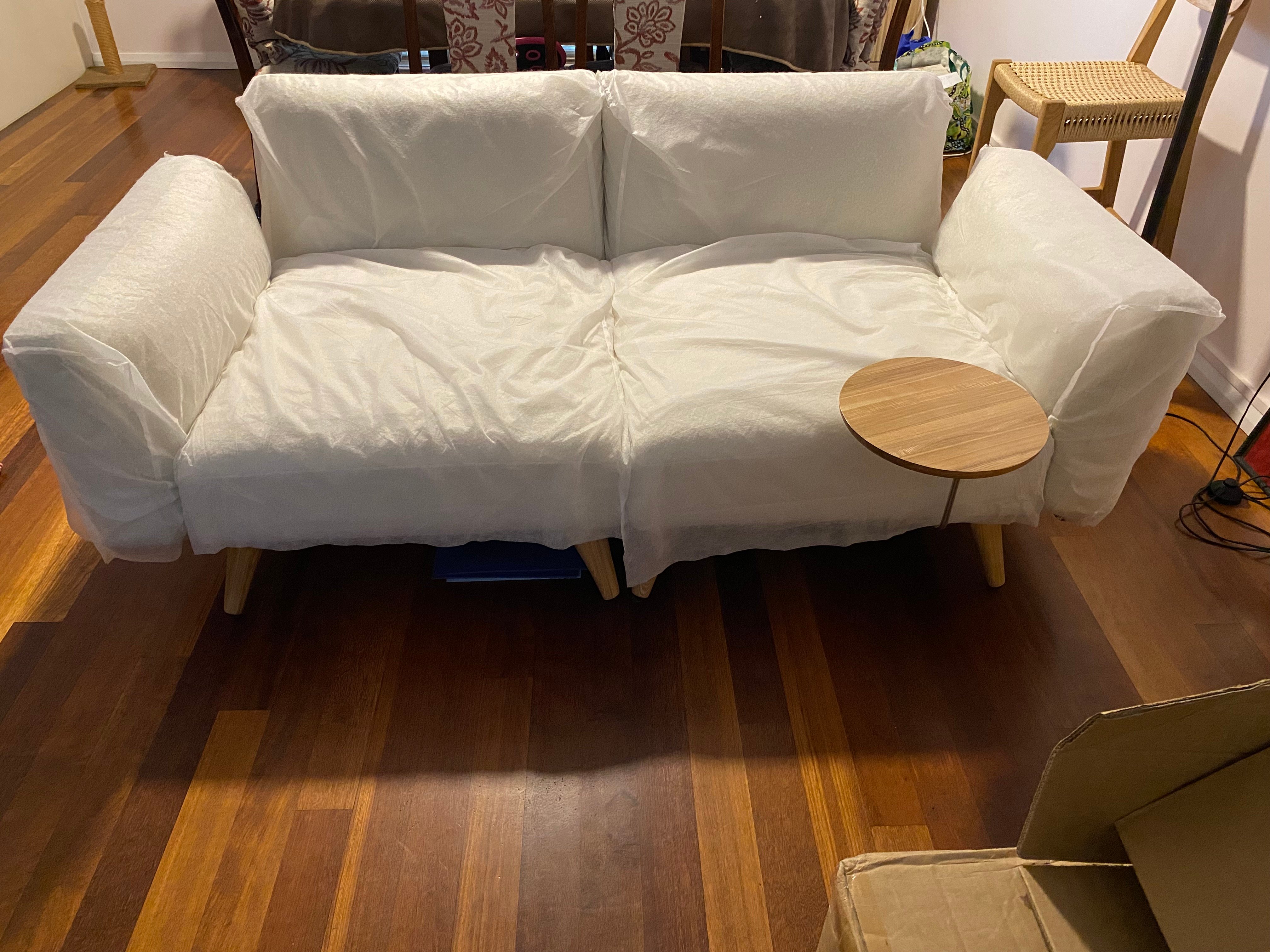 Two Wattle Sofas, One Handyman Who Did His Homework
