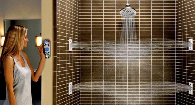 Hi-tech gadgets for a luxury bathroom