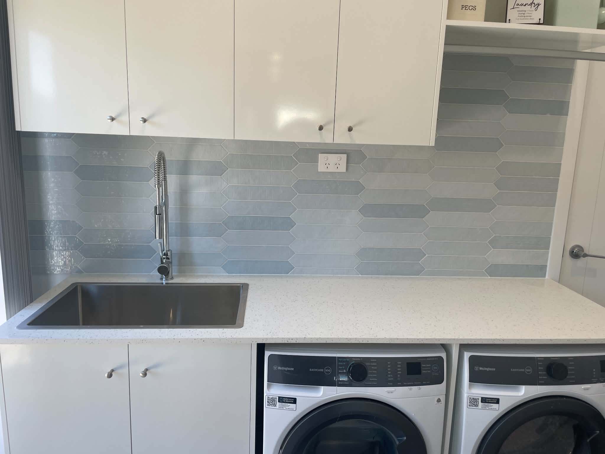 Deb’s Laundry Takes Shape With A Local Tiler